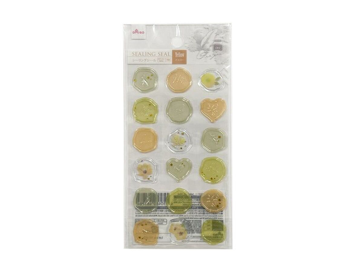 Daiso Sealing Seal (C Yellow) FrontPackage