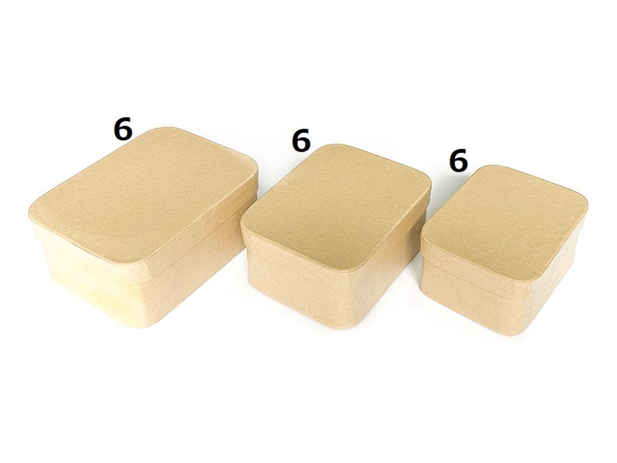 Daiso Paper Box -Rectangular - 3 Sizes- FrontPackage