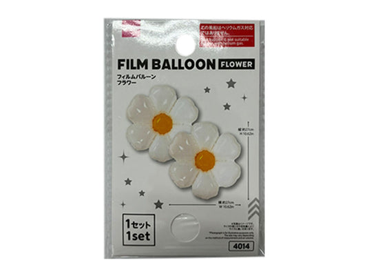 Daiso Film Balloon(Flower,2pcs) FrontPackage