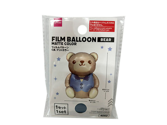 Daiso Film Balloon(Bear,Matte Color) FrontPackage