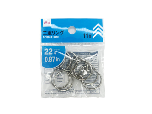 Daiso Double Ring - 11 pcs.- FrontPackage