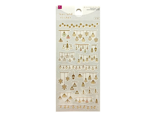 Daiso Garland sticker -  lamp FrontPackage