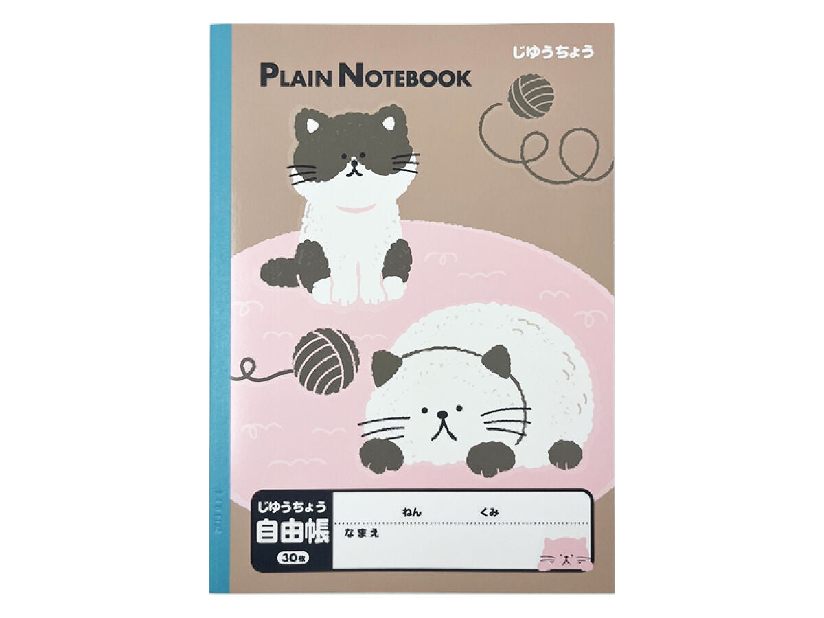 Daiso B5 Exercise notebook plain 30sheets FrontPackage