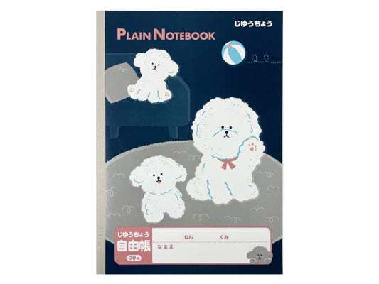 Daiso B5 Exercise notebook plain 30sheets FrontPackage