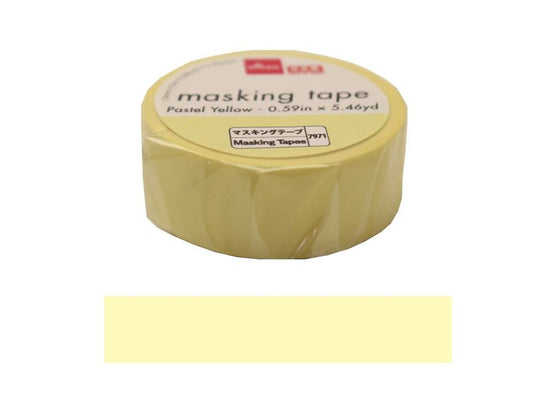Masking Tape - Pastel Yellow -