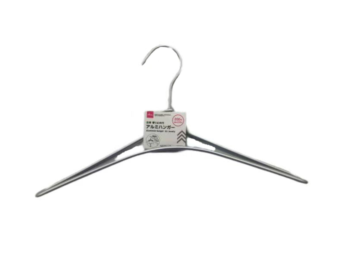 Daiso Aluminum Hanger -3D - Nonslip- FrontPackage