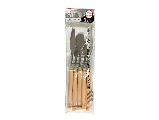 Daiso Painting knife -5P set- FrontPackage
