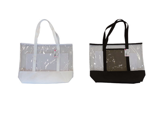 Daiso Vinyl Bag with Pocket FrontPackage