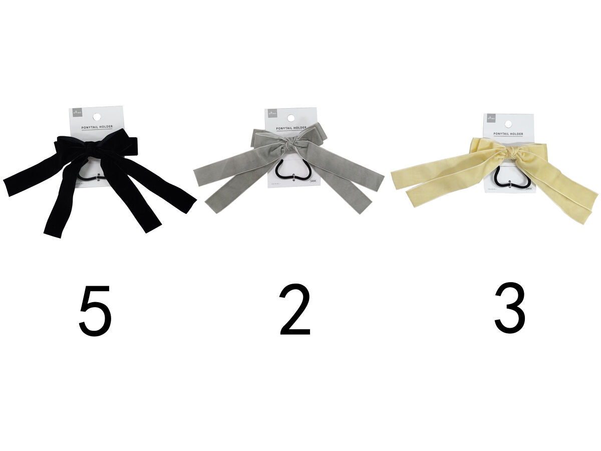 Daiso Velour Ribbon Pony FrontPackage
