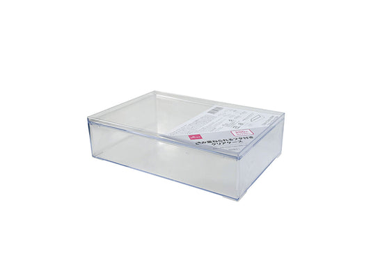 Daiso Stackable Clear Case with Lid FrontPackage
