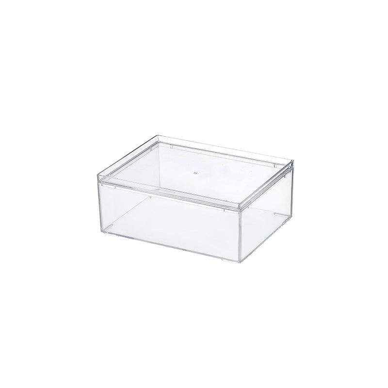 Daiso Stackable Clear Case with Lid FrontPackage
