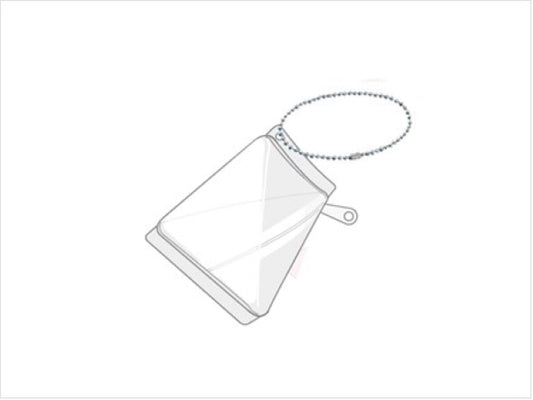 Daiso Mascot pouch (tetrahedron Shape) FrontPackage