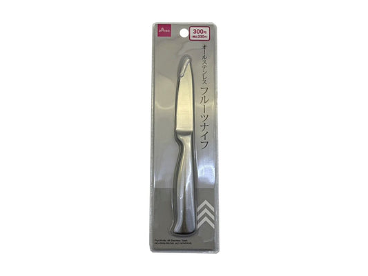 Daiso Fruit Knife -All Stainless Steel- FrontPackage