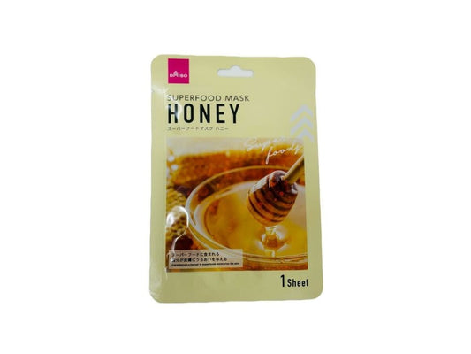 Daiso Superfood mask honey FrontPackage