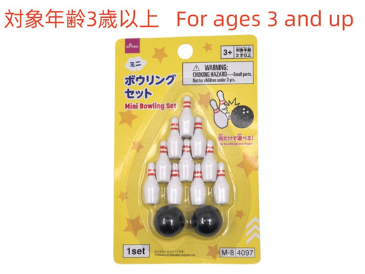 Daiso Mini bowling set FrontPackage