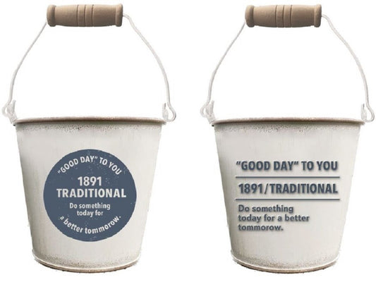 Daiso Antique Design iron Pot -Bucket- FrontPackage