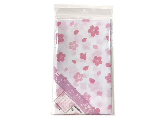 Daiso Table Cloth - Cherry Blossom - 1.31yd x 1.64yd - 120cm x 150cm - FrontPackage