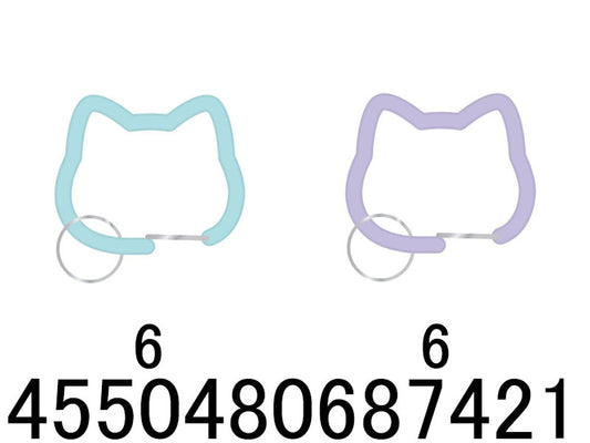 Daiso Acrylic Key Chain - Cat - FrontPackage