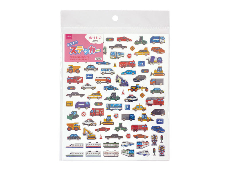 Daiso TWINKLING STICKER VEHICLE FrontPackage