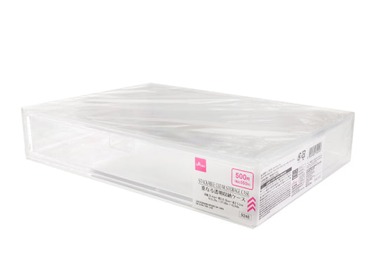 Daiso Stackable Clear Storage Case -1 Drawer- FrontPackage
