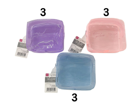 Daiso Pouch with Gusset-Blue-Purple-Pink- FrontPackage