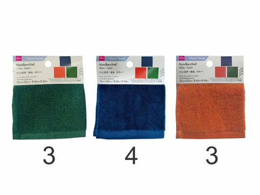 Daiso Handkerchief -Plain - Color - FrontPackage