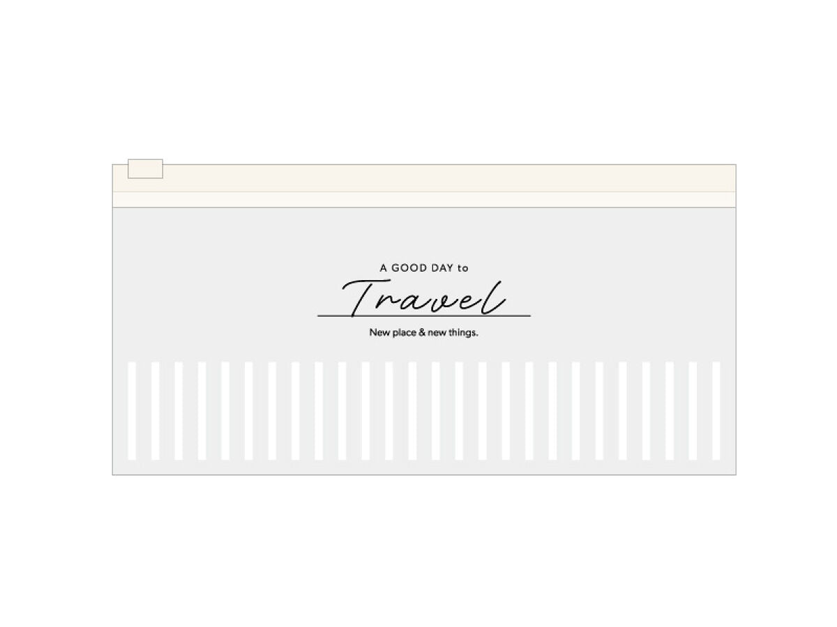 Daiso EVA Slider Pouch -Simple- FrontPackage