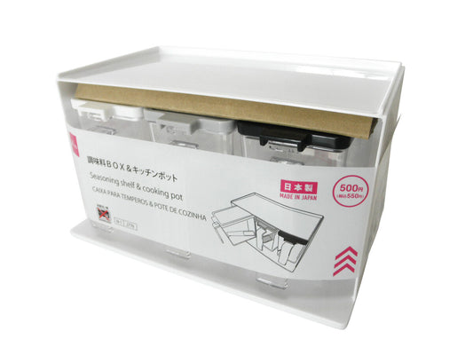Daiso Seasoning shelf & cooking pot FrontPackage