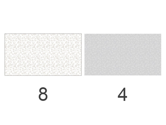 Daiso Table Cloth - With Lining - Leaf Line - FrontPackage