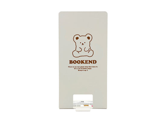 Daiso Bookend - Korean Style Tonton Bear - L Shape - FrontPackage