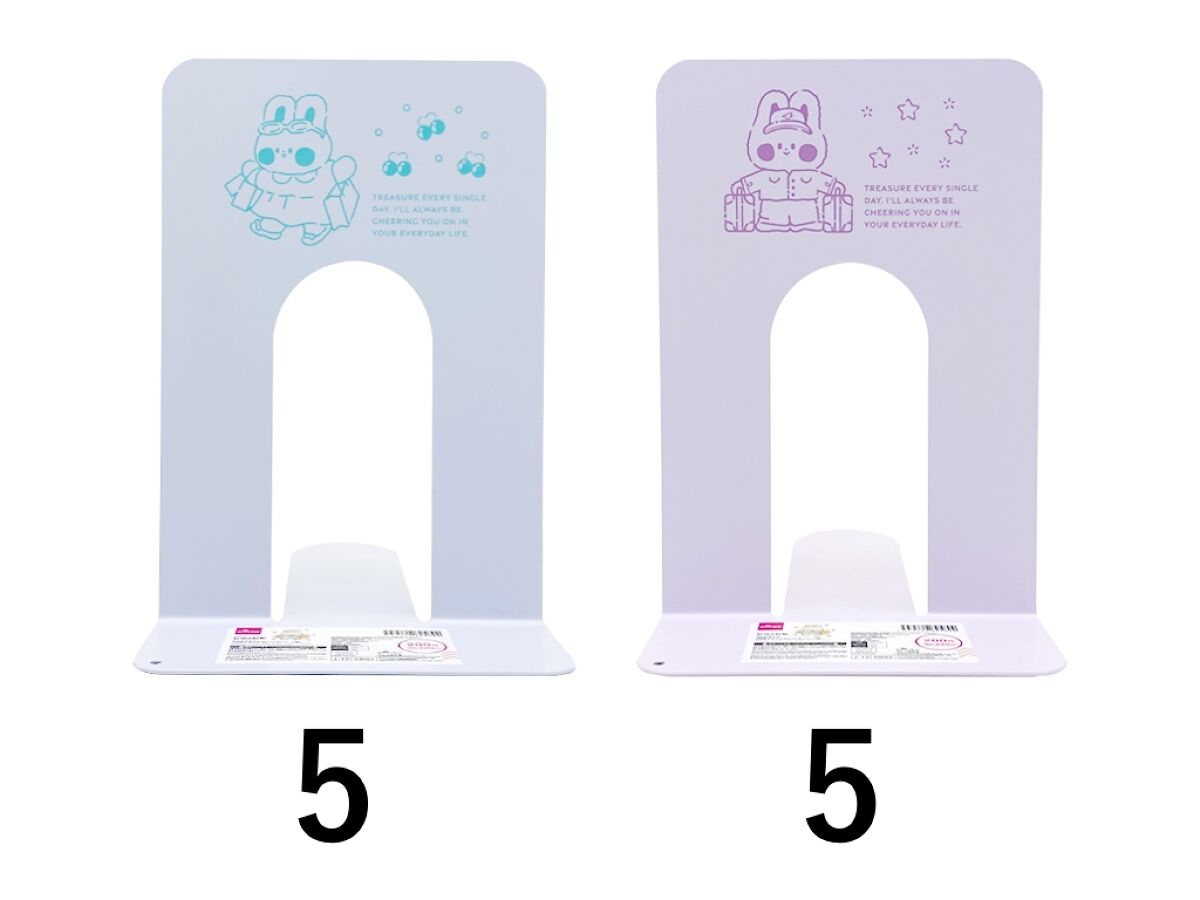 Daiso Bookend - Korean Style Rabbit Unnie - T Shape - FrontPackage
