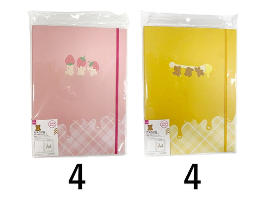 Daiso Covered Clipboard - Korean Style Tonton Bear - A4 - FrontPackage