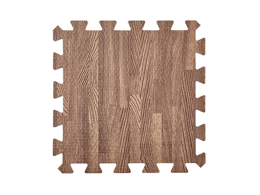 Daiso Puzzle Mat -Woodgrain - Brown- FrontPackage