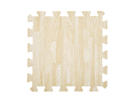 Daiso Puzzle Mat -Woodgrain - Beige- FrontPackage