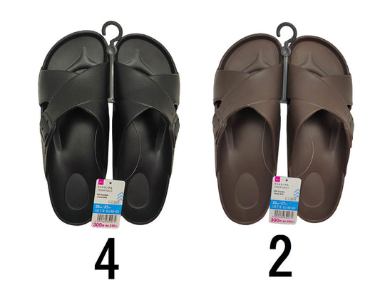 Daiso EVA Sandals -Cross Belt - G- FrontPackage