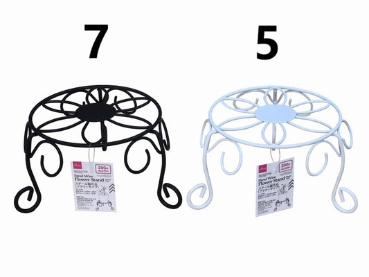 Daiso Steel wire flower stand - flower type FrontPackage