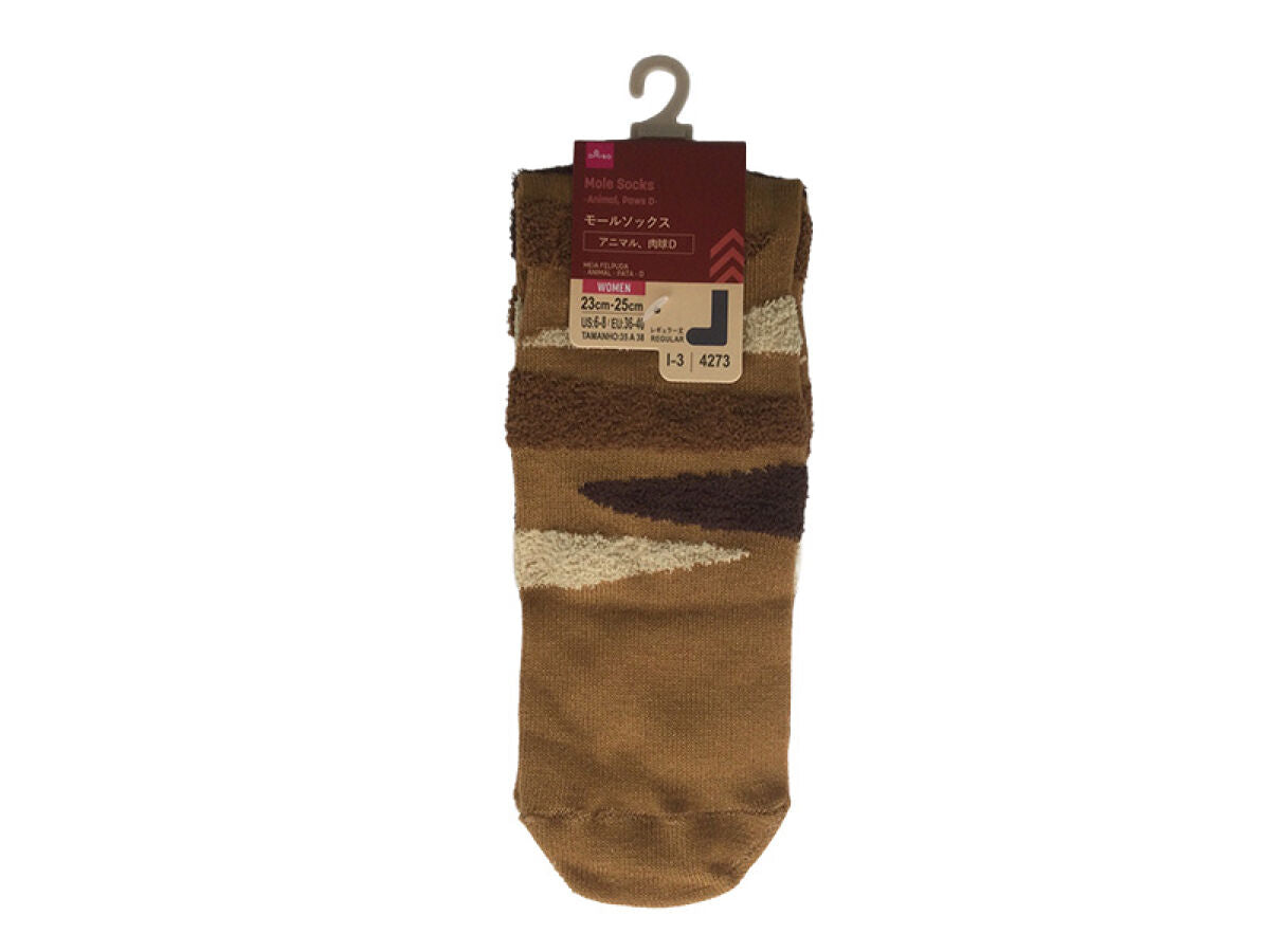Daiso Mole Socks(Animal, Paws D) FrontPackage
