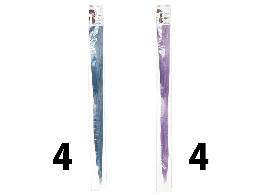 Daiso Hair extension Cold color system FrontPackage