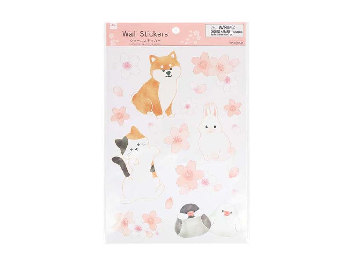 Daiso Wall Stickers - Cherry Blossom - FrontPackage