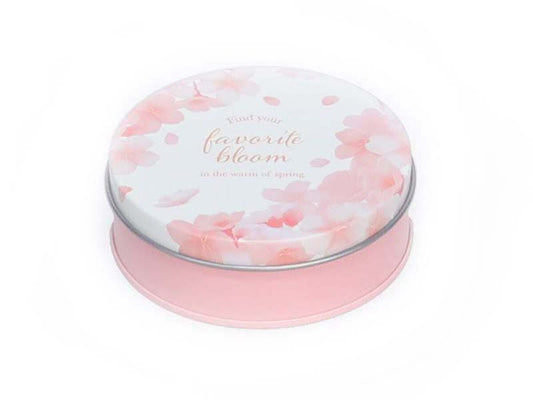 Daiso Interior Can - Sakura - Round Can - FrontPackage