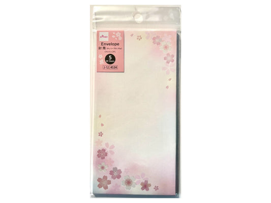 Daiso Envelope(Cherry blossom, 5 sheets) FrontPackage