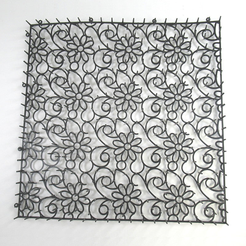 Daiso Cat Scat Mat -Flower Pattern - Square Type- FrontPackage