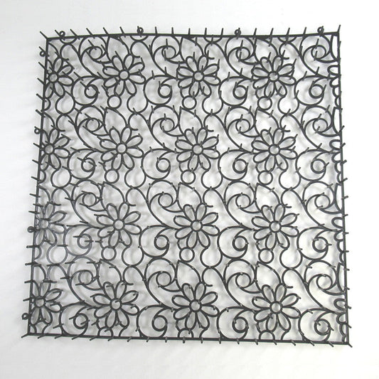 Daiso Cat Scat Mat -Flower Pattern - Square Type- FrontPackage
