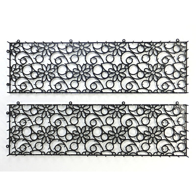 Daiso Cat Scat Mat -Flower Pattern - Long Type - 2 pcs.- FrontPackage