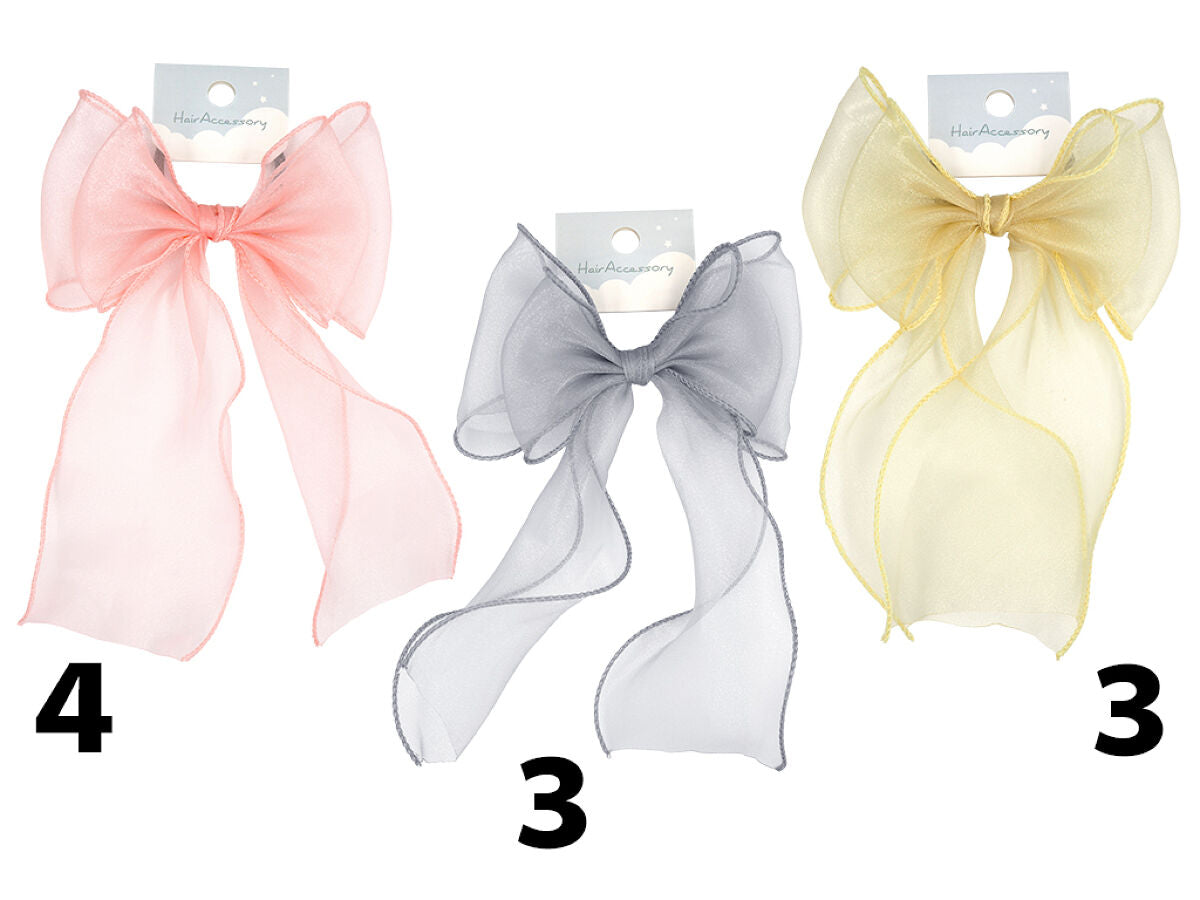 Daiso Ribbon Hair tie Wave Natural Color FrontPackage