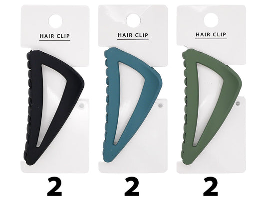 Daiso Claw clip Matte Triangle FrontPackage