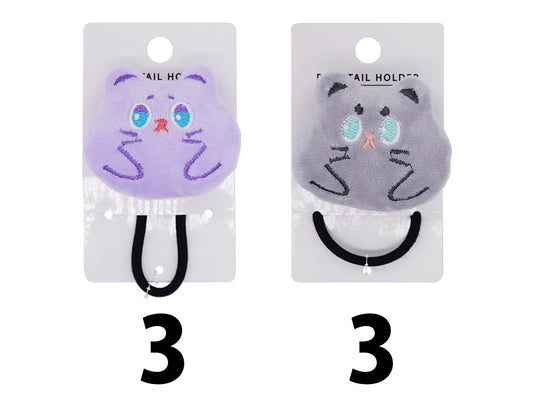 Daiso Hair pony sitting cat FrontPackage