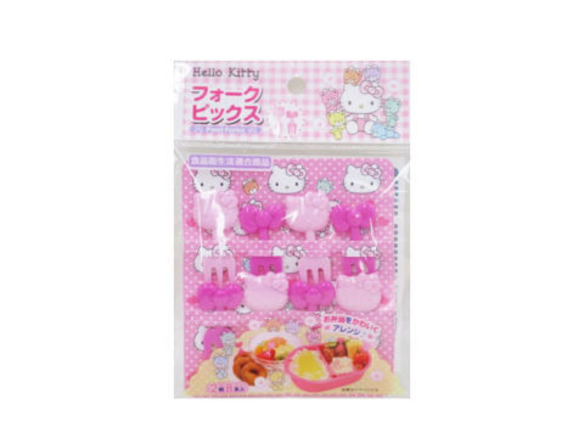 Daiso Fork Picks Kitty FrontPackage