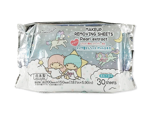 Daiso Makeup Remover Wipes Little Twin Stars 30 Sheets FrontPackage
