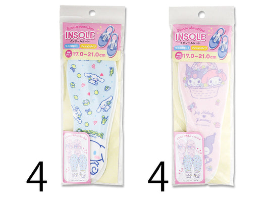 Insole Sheet -Cinnamoroll - My Melody-